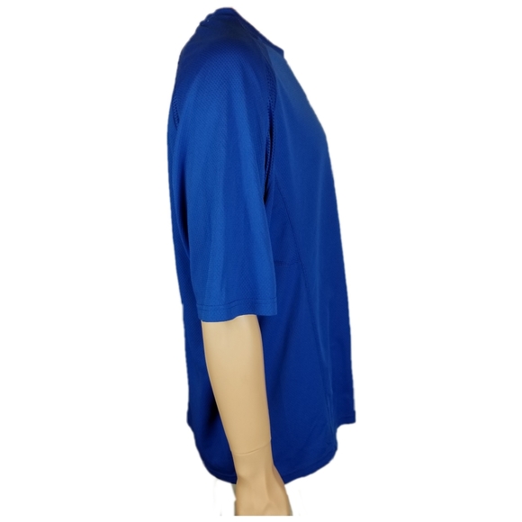 Reebok Mens Compression Shirt Sz 2XL Blue Stretch - Picture 6 of 9